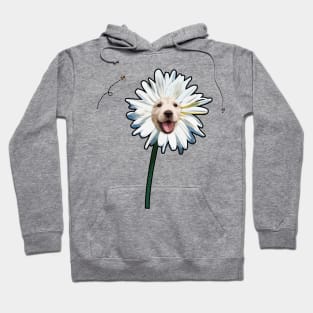 A Puppy... So Flowery Hoodie